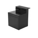 Forge Adour Support desserte acier fermé Comptoir noir 404758