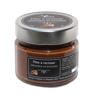 La Passion Pâte à tartiner aux amandes et bricelet