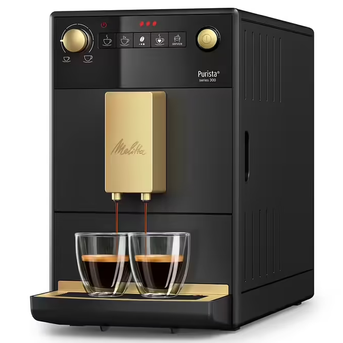 Melitta Machine à café Purista noir-Or