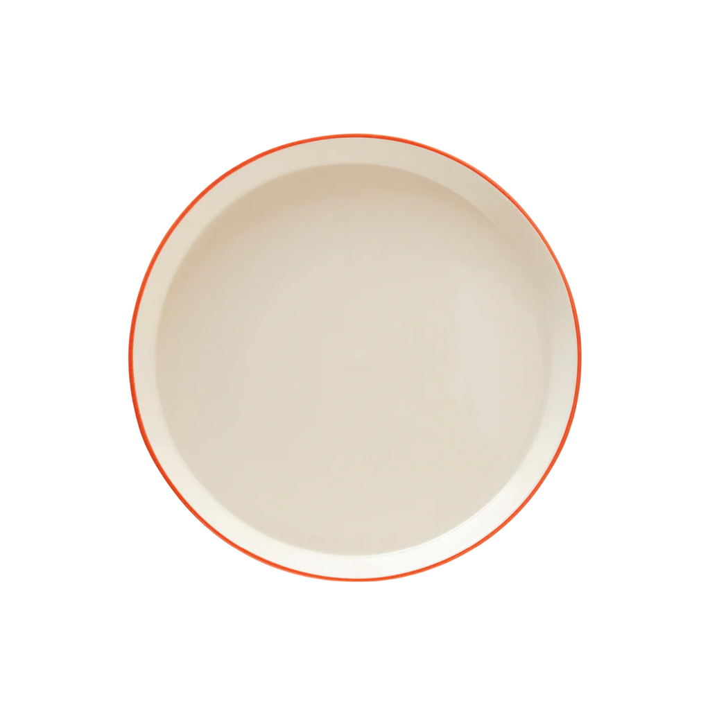 Ono Mao Grande assiette Aberta peinte à la main