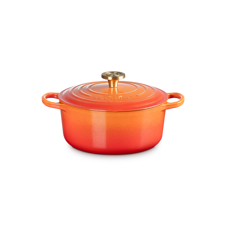 Le Creuset Cocotte ronde 24cm Flamme Dorée 100 ans