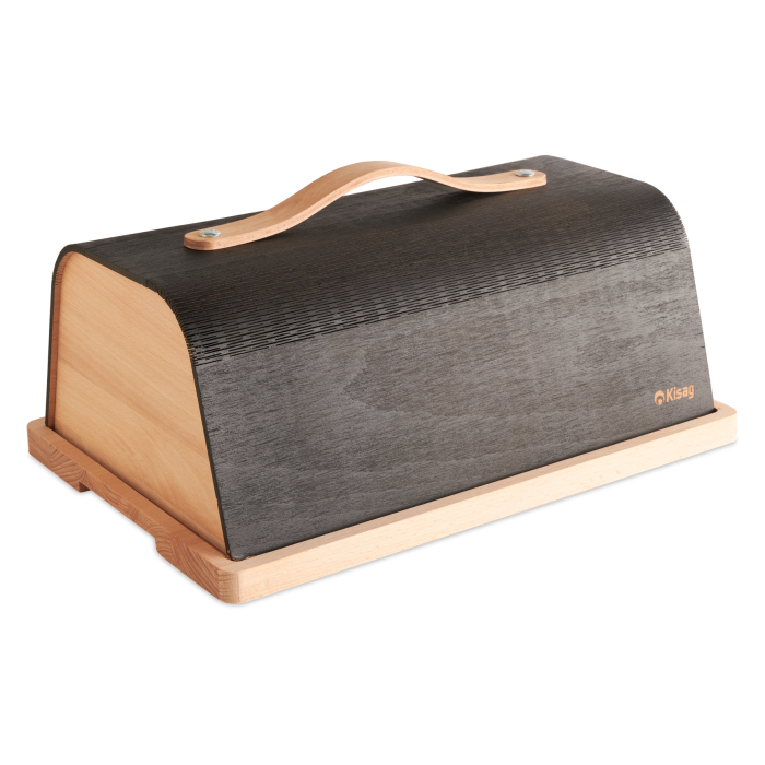 Kisag Boîte à pain Paris avec planche à pain