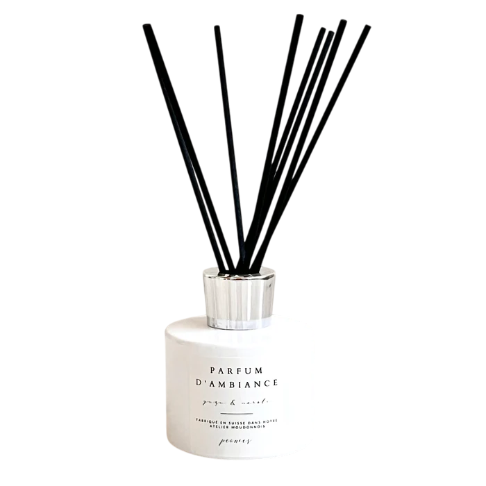 Peonies Diffuseur à Bâtonnets 100ml Copenhague - Thé Noir & Miel Epicé