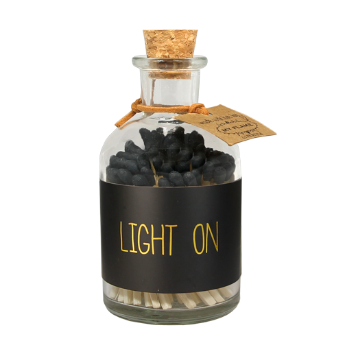 Mood4 Allumettes en bouteilles 80pces - Lignt On