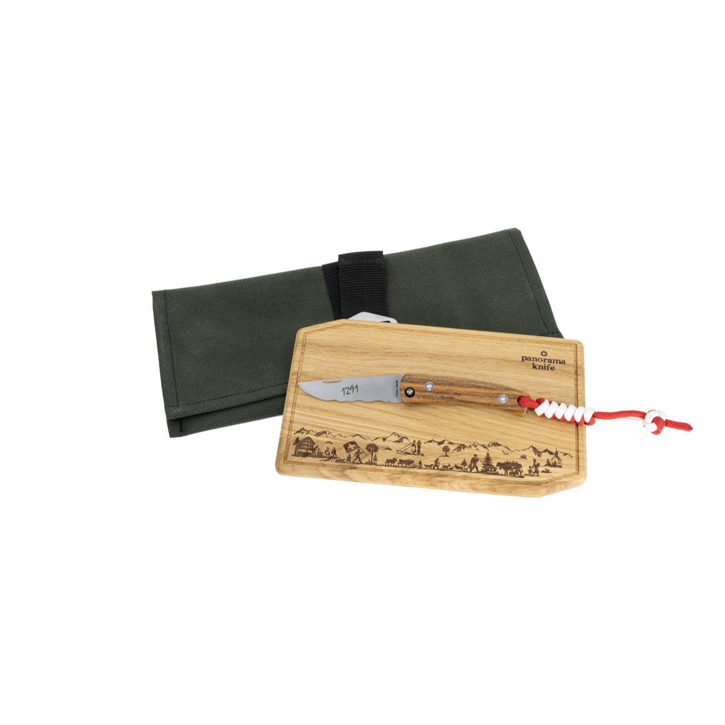 Panorama Knife Set de pique-nique Montée à l’alpage, Couteau pliant KISS PKPK1-160a