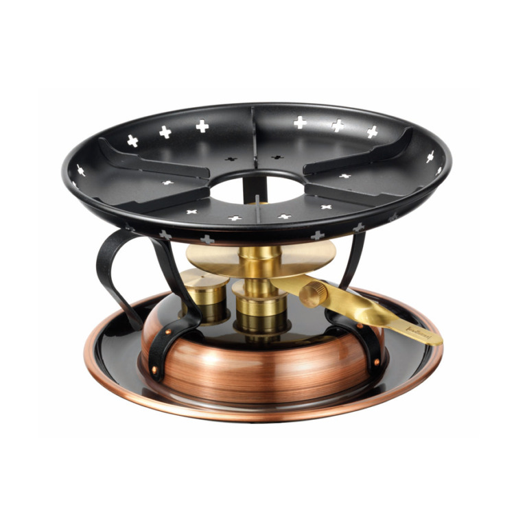 Stöckli Réchaud cuivre bruni