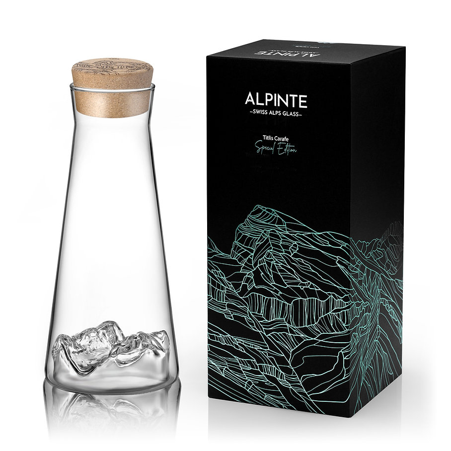 Carafe Alpinte Titlis avec bouchon
