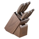 Rösle Bloc de couteaux noyer 7 pièces