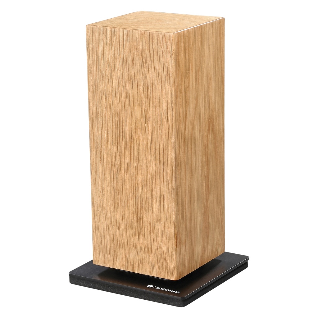 Zassenhaus Bloc à couteaux magnétique Spin chêne pivotant 13x13x25.5 cm