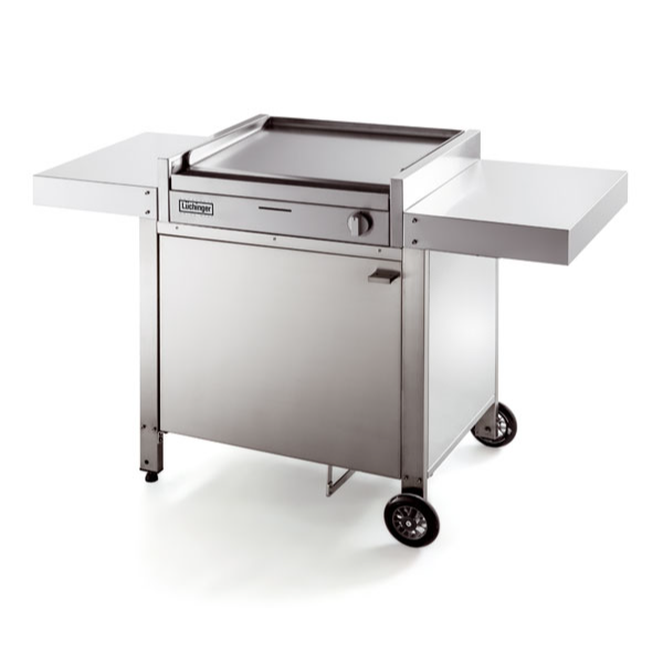 Lüchinger Plancha inox 60 & Chariot fermé 60