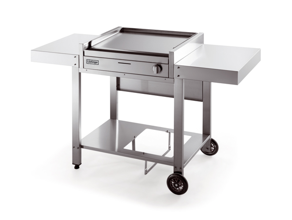 Lüchinger Plancha inox 60 & Chariot ouvert 60