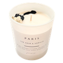 Peonies Bougie parfumée 160g Paris - thé noir & vanille
