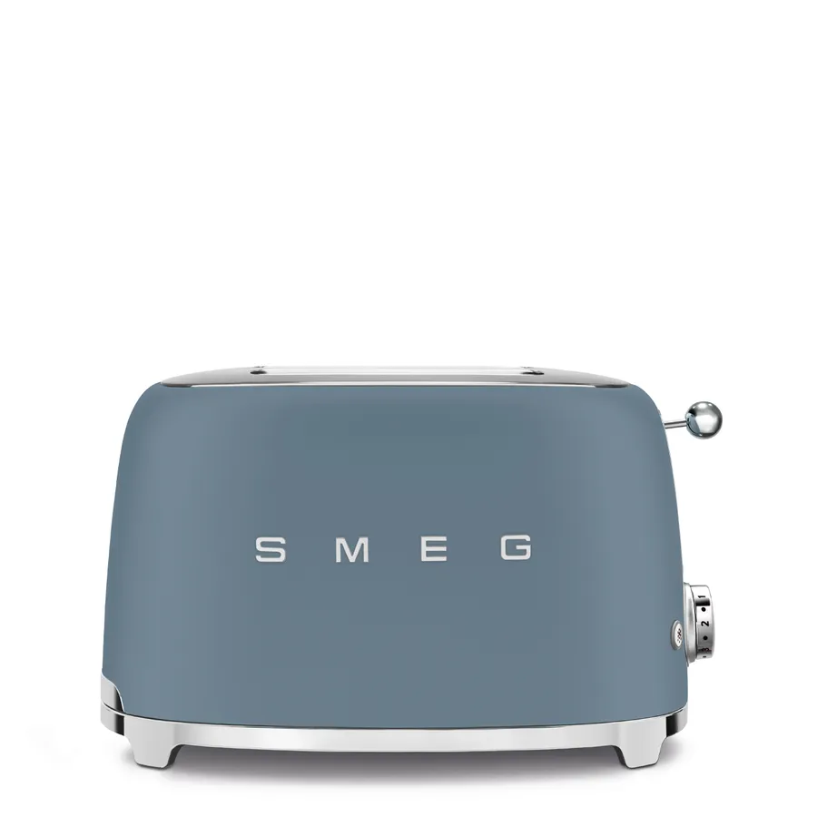 Smeg Toaster 2 tranches TSF01SBMEU - Storm Blue mat