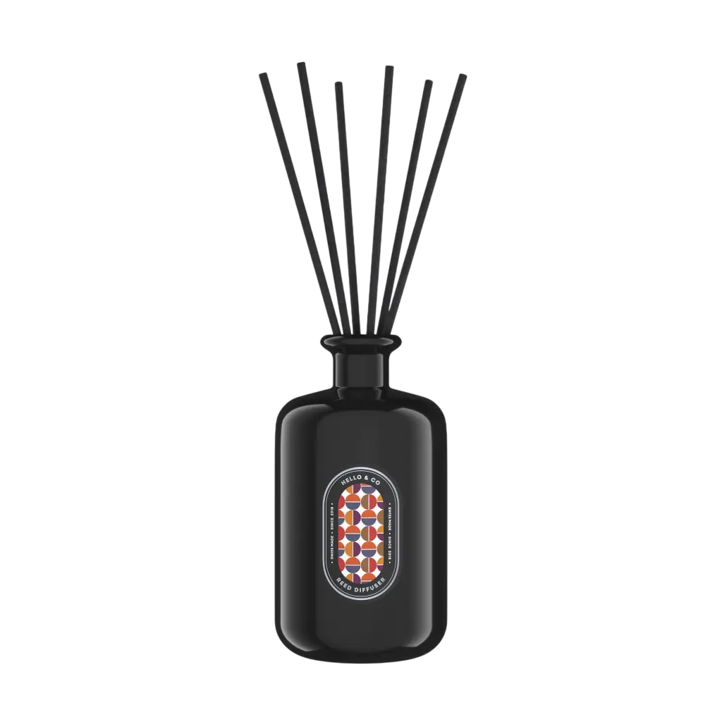 Hello Candle diffuseur à bâtonnets Tonka Myrrhe 500ml 