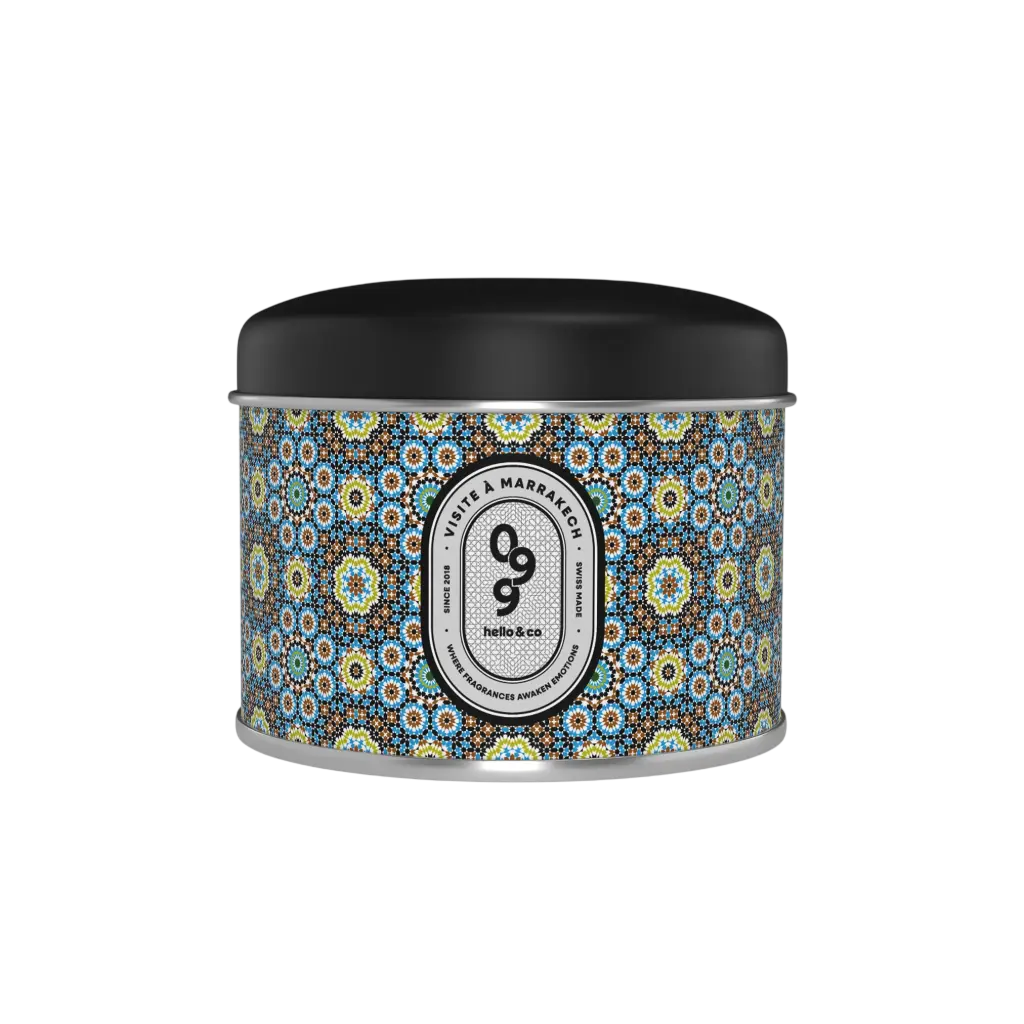 Hello Candle bougie Visite à Marrakech 180ml