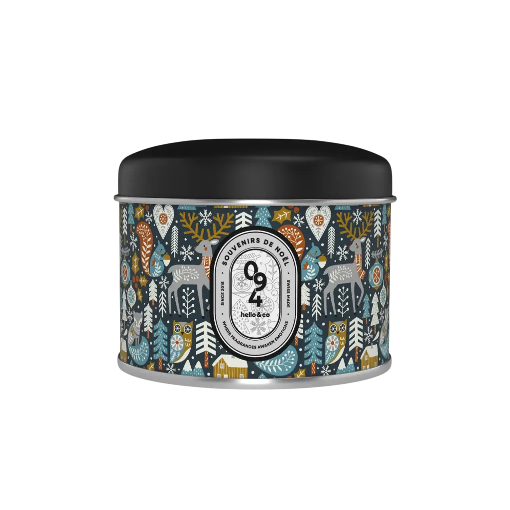 Hello Candle bougie Souvenirs de Noël 180ml