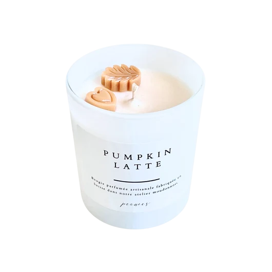 Peonies Bougie parfumée 160g Pumpkin Latte
