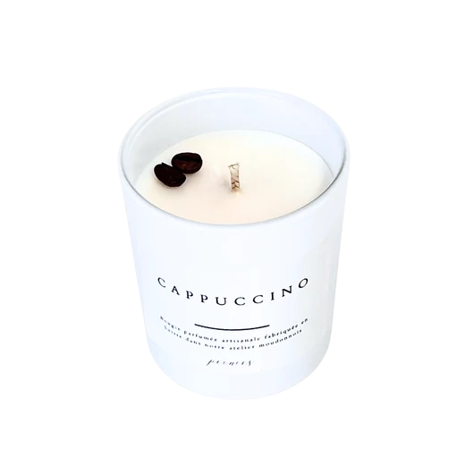 Peonies Bougie parfumée 60g Cappuccino