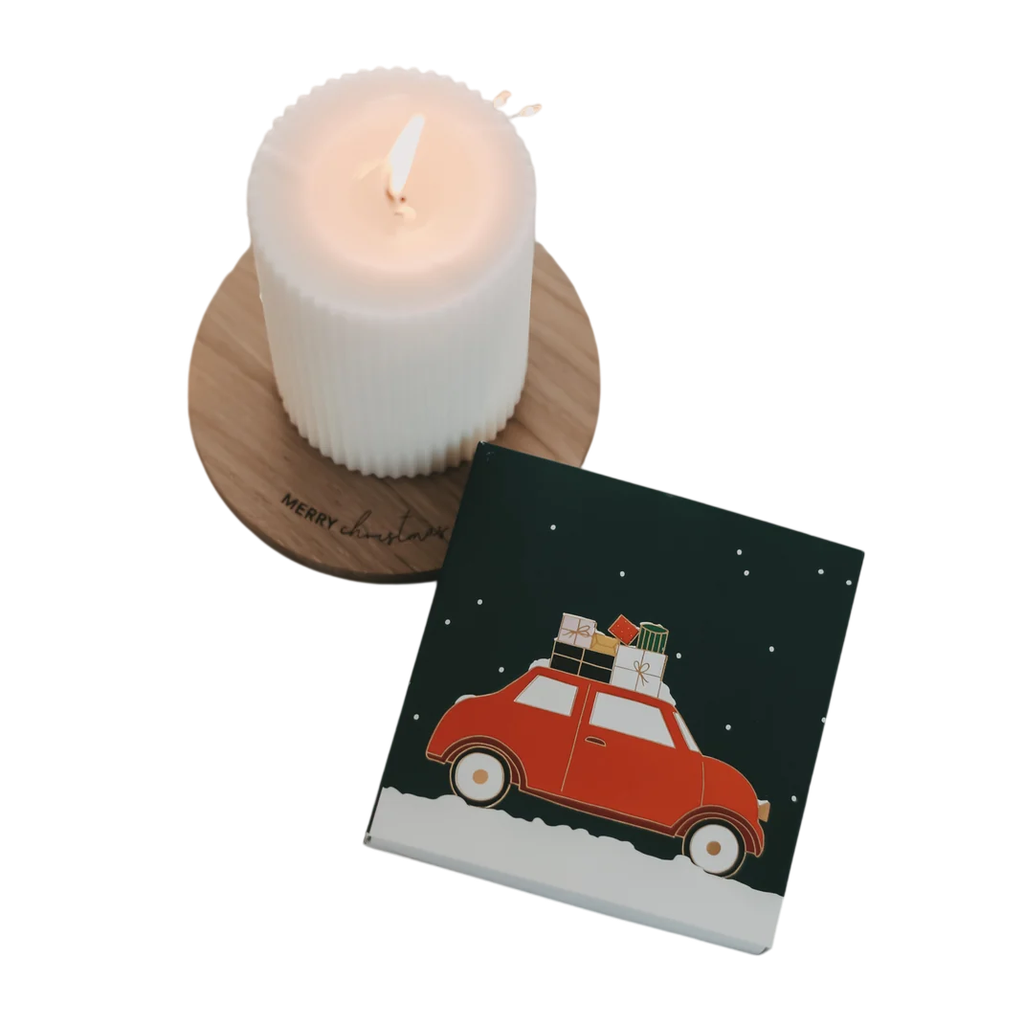 Eulenschnitt Allumettes Christmas car