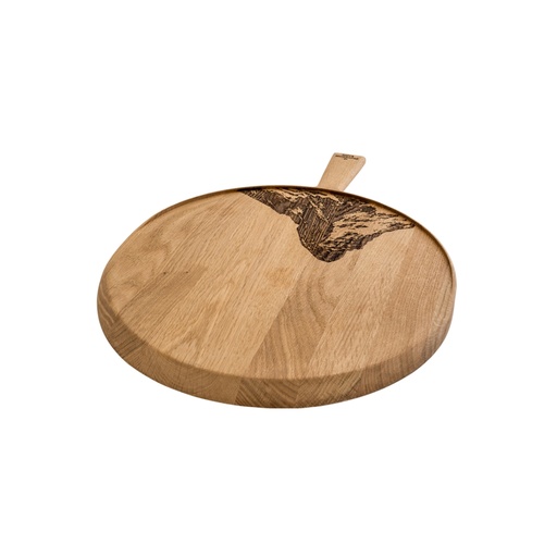 [PPBXL-05a] Panorama Knife Mont Cervin, Planche à pizza ou apéro