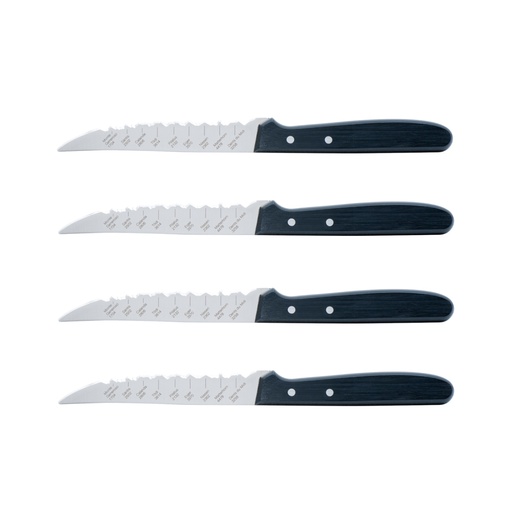 [PKS-11a] Panorama Knife Best of Switzerland, Set de Couteaux à steak / pizza