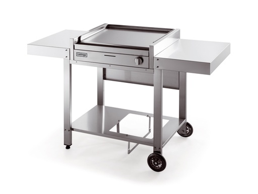 Lüchinger Plancha inox 60 & Chariot ouvert 60