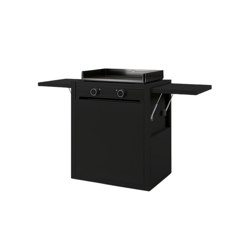 Forge Adour Plancha & Chariot Modern acier fermé noir 60