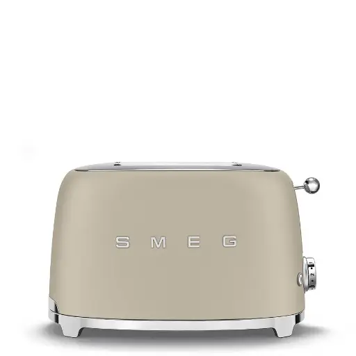 [2-362089] Smeg Toaster 2 tranches TSF01MLMEU - Beige mat