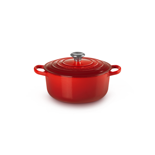 [21177200602430] Le Creuset Cocotte en fonte émaillée Ronde 20cm Rouge Cerise