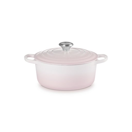 [21177247774430] Le Creuset Cocotte ronde 24cm Rose pastel
