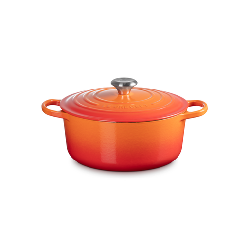 [21177260902430] Le Creuset Cocotte ronde 26cm Volcanique