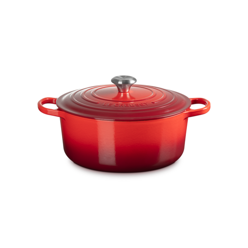 [21177280602430] Le Creuset Cocotte ronde 28cm Rouge cerise
