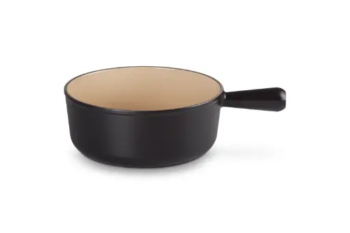 [20007240002460] Le Creuset Caquelon 24cm Noir/sable