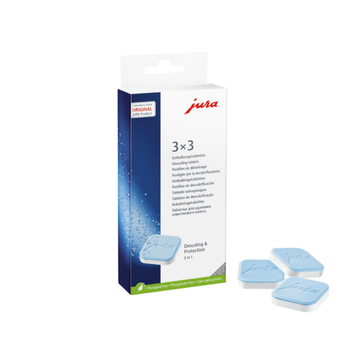 [61848] Jura Tablettes de détartrage 2 phases, paquet de 3×3 pièces