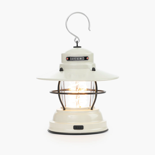[LIV-141] BAREBONES OUTPOST LANTERN VINTAGE WHITE