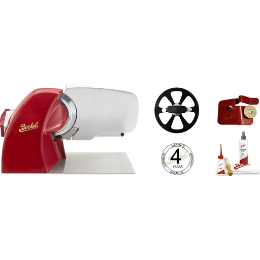 [BK-HL200RS] Berkel Home Line 200 Plus SWISS EDITION Rouge avec 4 ans de garantie