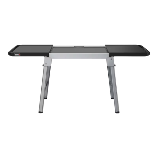 [3400154] Weber Table de gril, extensible, utilisation universelle, convient pour Weber Slate GP plancha Premium 43 cm et 56 cm