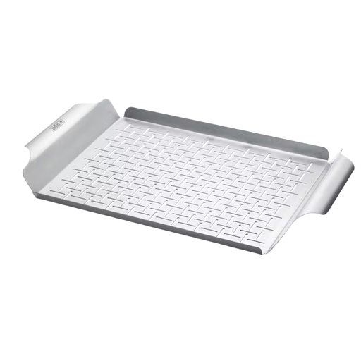 [6435] Weber Plaque deluxe, acier inoxydable