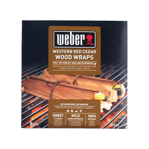 [17521] Weber Rouleaux de bois bois de cèdre