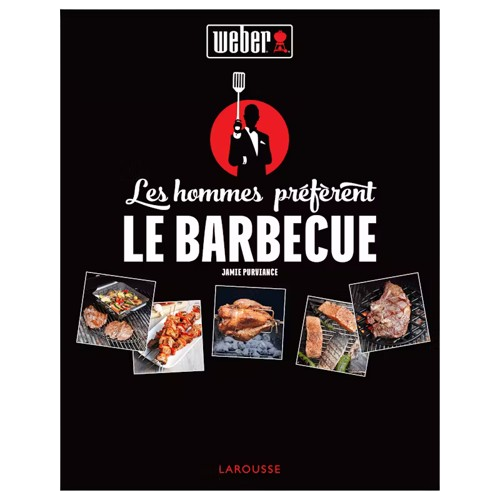 [318022] Weber Livre de recettes "Les hommes préfèrent le bbq"