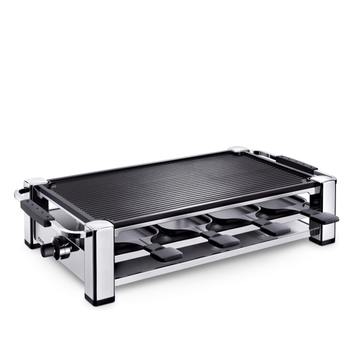 [B02157] Four à raclettes + gril Koenig B02157 - 8 poêlons