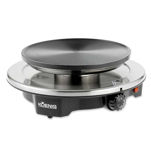 [B02175] Multiréchaud Koenig Zermatt B02175 - Ø 19 cm - inox/noir