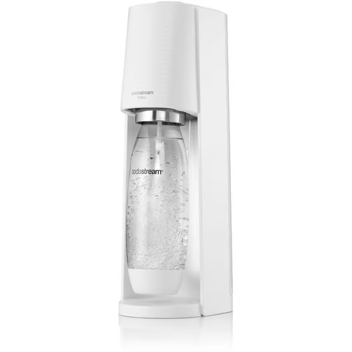 [1012811410] SodaStream TERRA white (6OL CQC) - inkl. 1 Fuse Flasche 1 Liter - Delist-
incl. 1 bouteille FUSE de 1 litre
Nicht mehr lieferbar / Produit indisponible définitivement