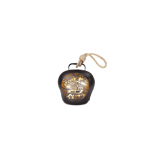 [GLCH02NB] Lumière des Alpes Cloche «Le Chalet» midi
