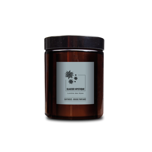 [WFDGM02XB] Lumière des Alpes Bougie parfumée «Glacier Mystique»