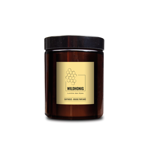 [WFDWH02XB] Lumière des Alpes Bougie parfumée «miel sauvage»