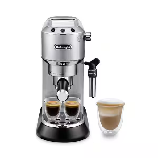 [132106175] De Longhi Machine à espresso Dedica EC685.M argent