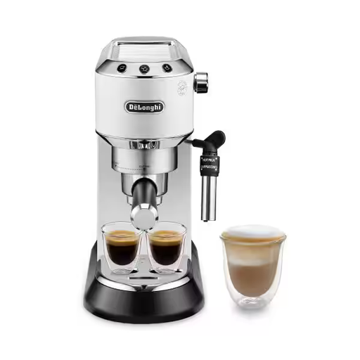 [132106178] De Longhi Machine à espresso Dedica EC685.W blanc