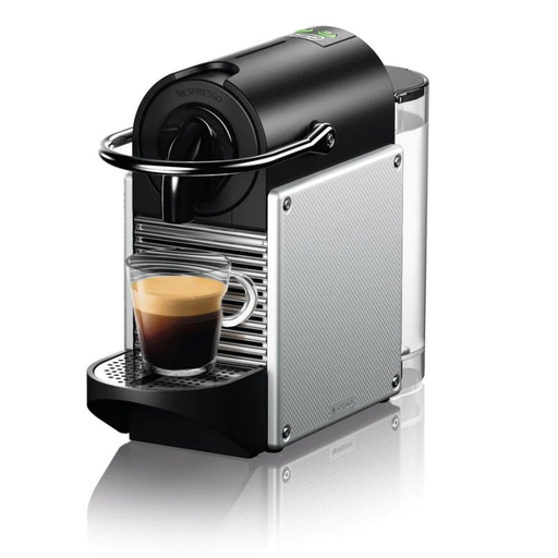 [0132191847/0132192175] De Longhi Nespresso Pixie EN124.S Electric Aluminium
