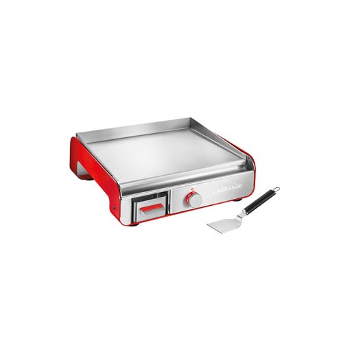 [LA-219001] Plancha électrique pro Lagrange 219001 2300 W Rouge